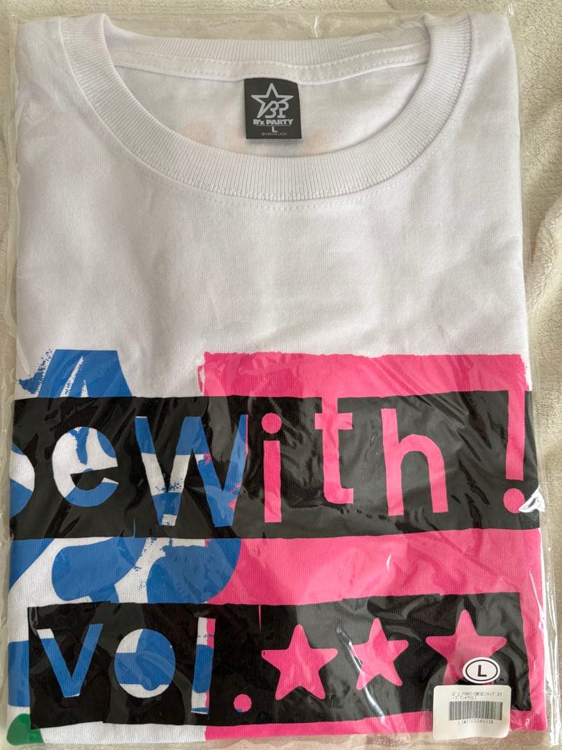 B'z 受注生産ロングTシャツ【Ｌサイズ】