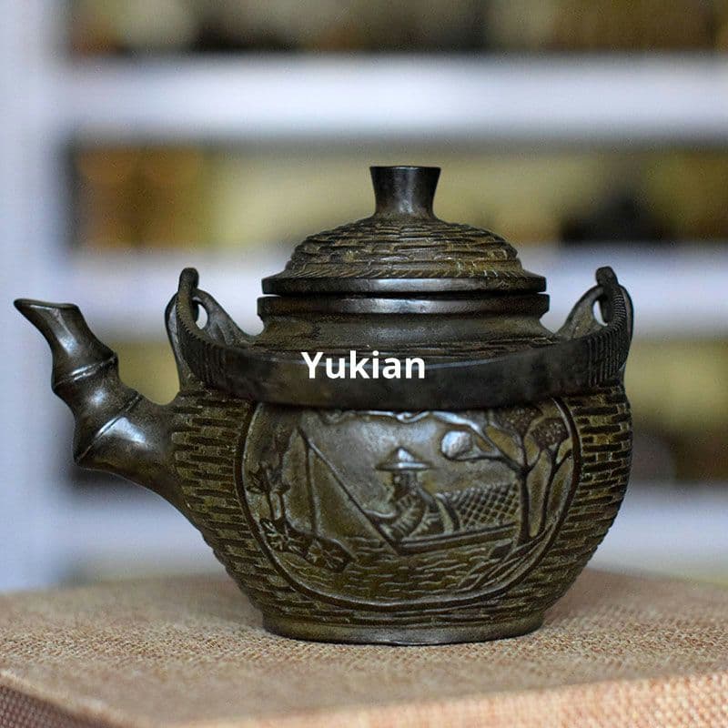 置物 茶器 銅壷 茶道具 香道具 装飾品 工芸品 美術品