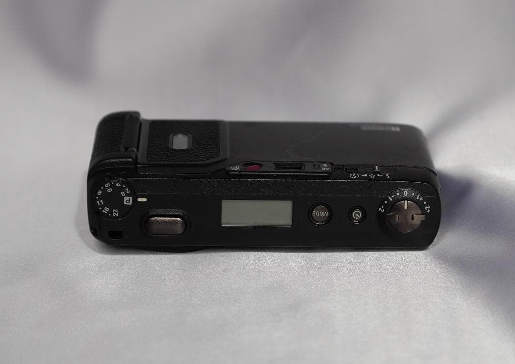 【名品】Ricoh GR1s コンパクトフィルムカメラ ブラック (動作確認済）