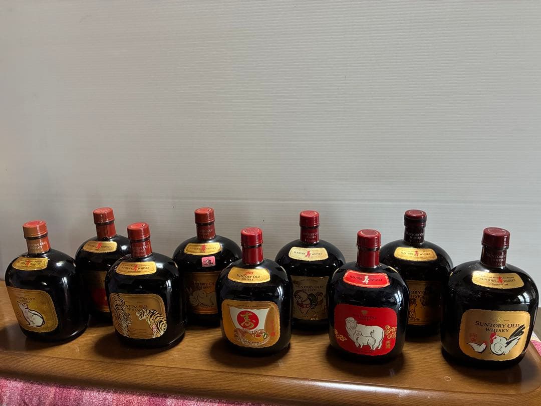 サントリーオールドウイスキー 9本セット