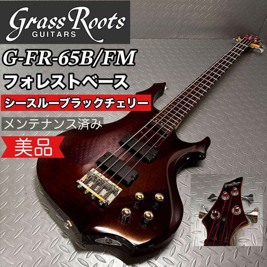 【美品】grass roots フォレストベース G-FR-65B/FM ESP