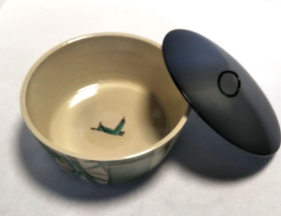 九谷焼 水指 南 繁正/茶道具 水指/九谷焼 繁正コレクション