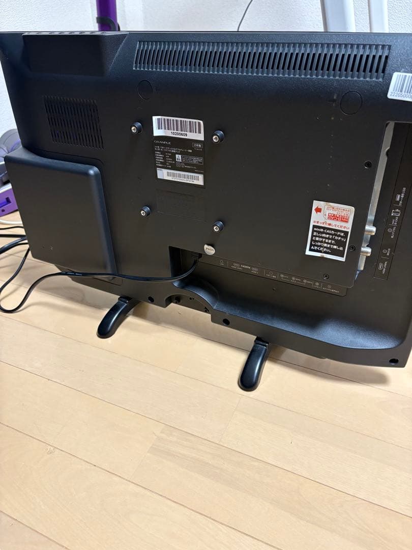 液晶テレビ GRANPLE 24型 1TB ダブルチューナー搭載　2020年製