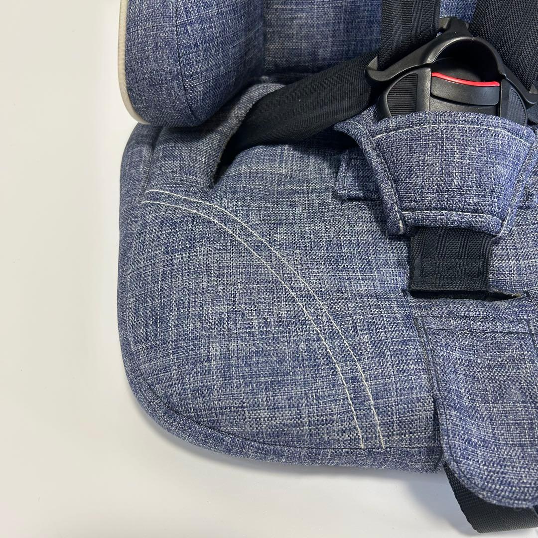 【極美品】日本育児 ジュニアシート トラベルベスト EC プラス デニム