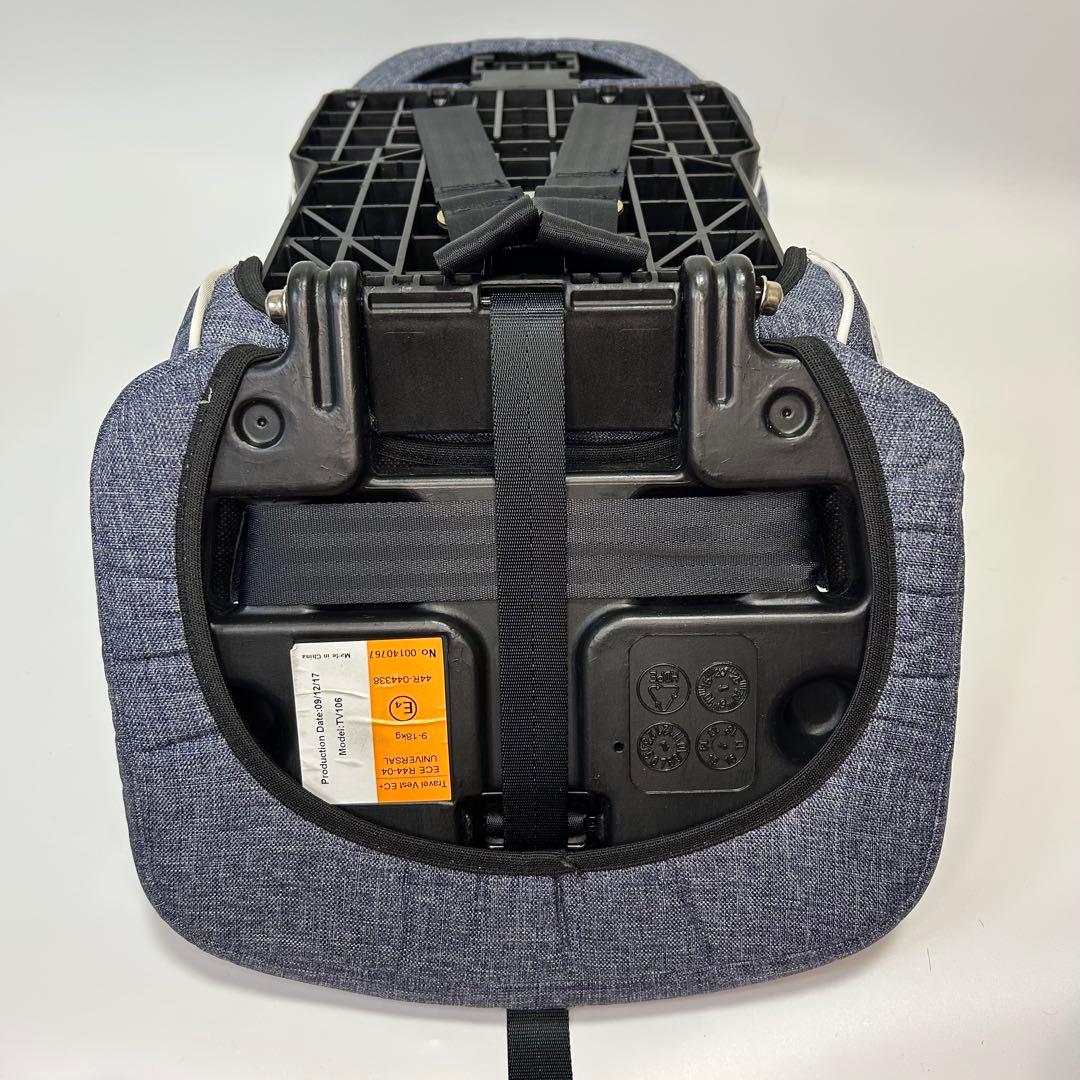 【極美品】日本育児 ジュニアシート トラベルベスト EC プラス デニム