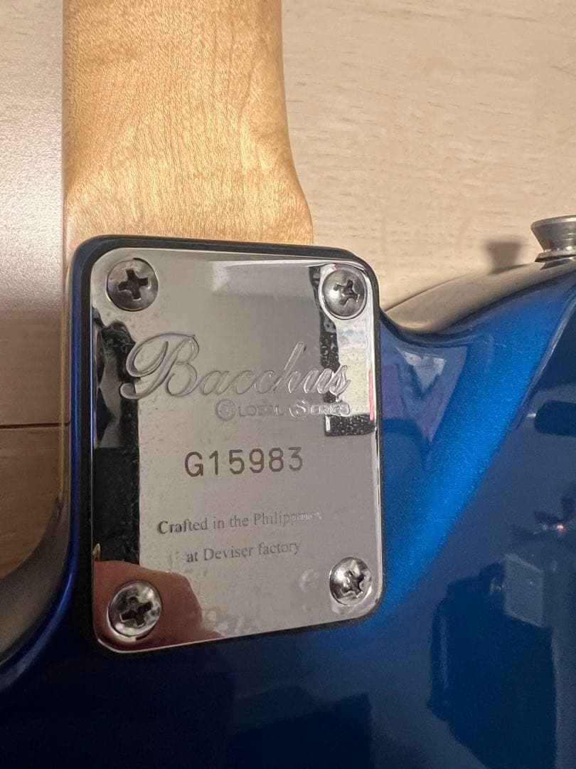 バッカス　エレキギター　青　RADWIMPS