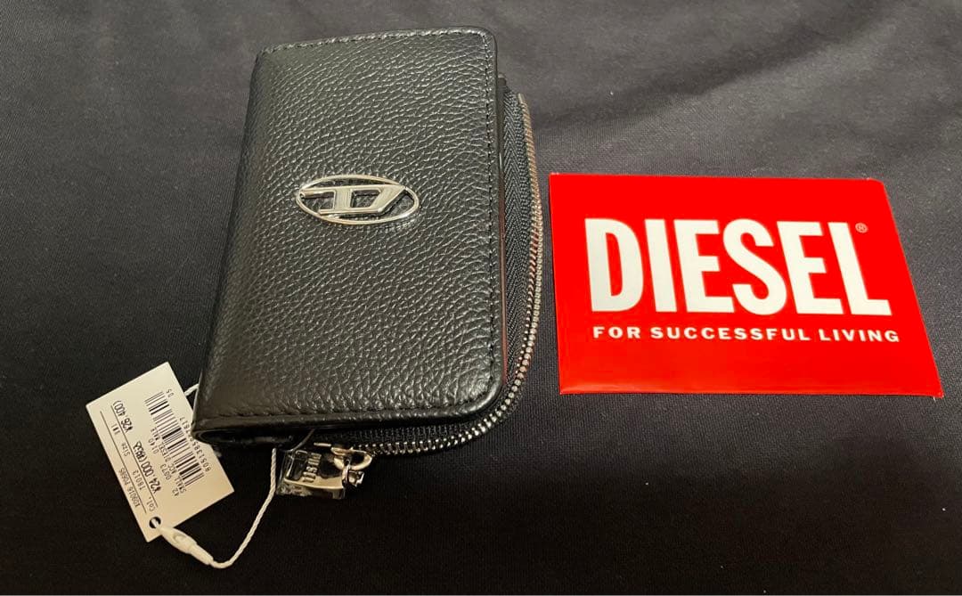 新品未使用　ディーゼル　1DR キーケース　ブラック