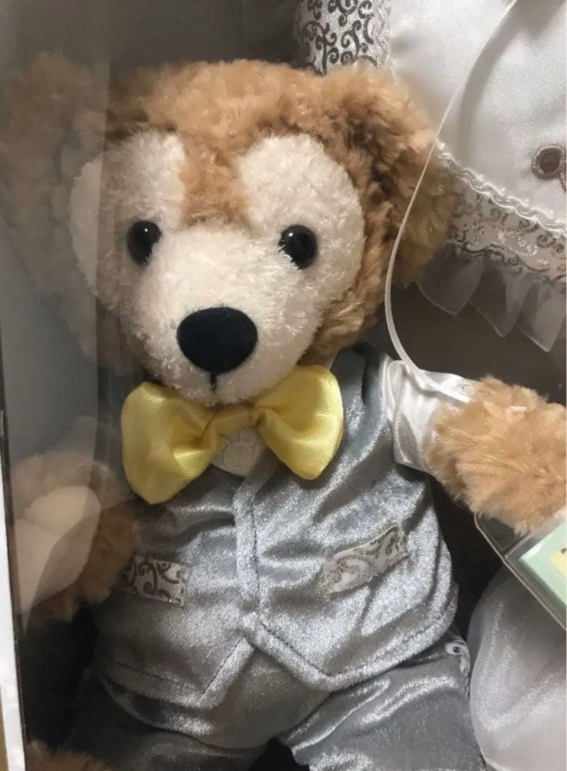 日本未発売★新品！HKDL ダッフィ＆シェリーメィ ウェディングドール