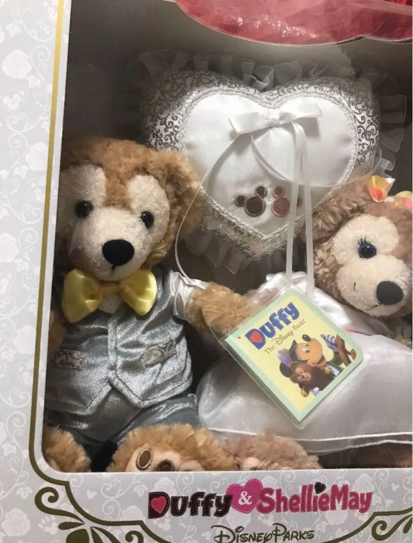 日本未発売★新品！HKDL ダッフィ＆シェリーメィ ウェディングドール