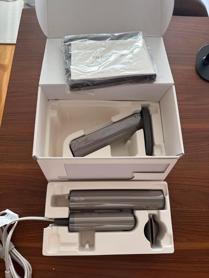 【新品未使用】Re-DeHairdryリデヘアドライヤー （ヒュッゲグレー）