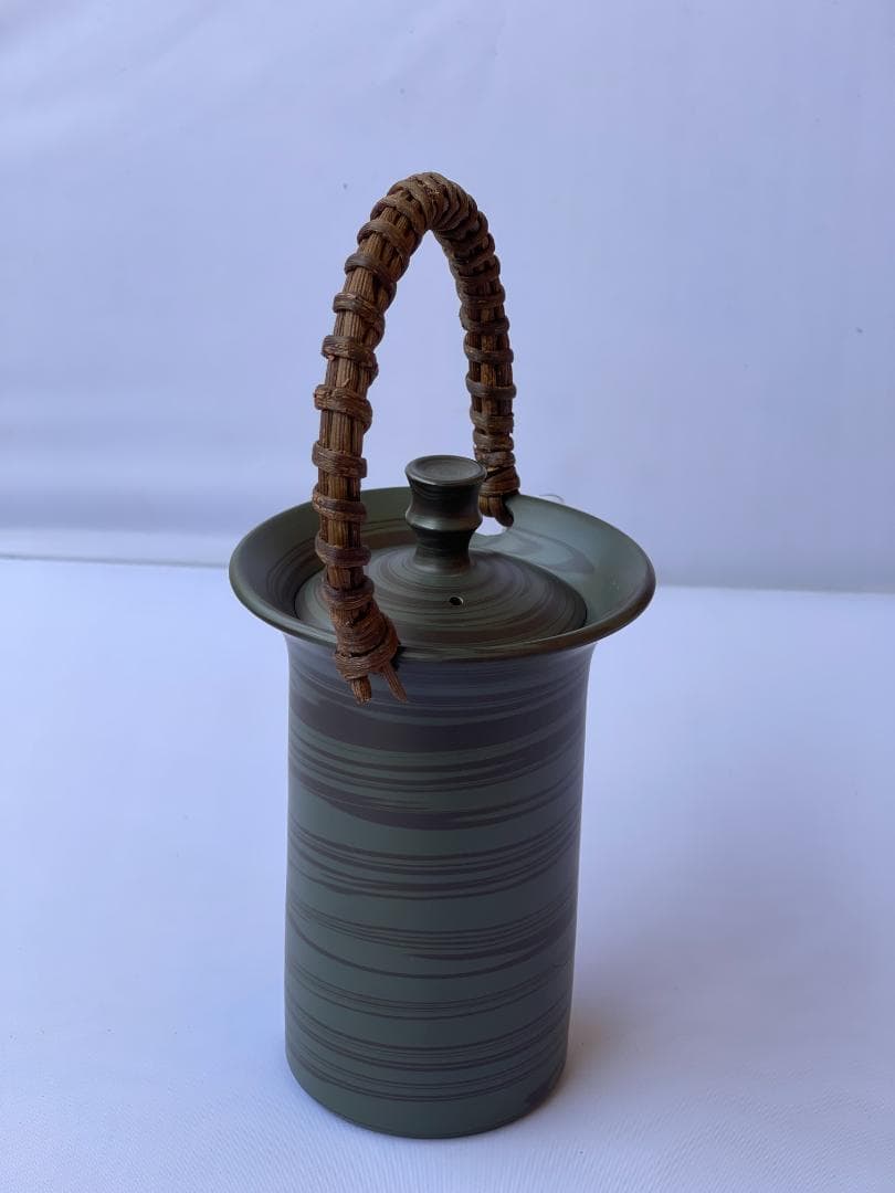 常滑焼　小西洋平　源心彩　練込　急須　土瓶　茶道具　茶注　茶器