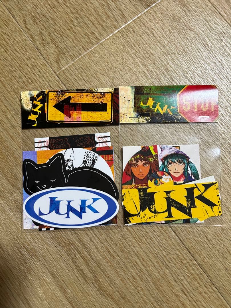 ウ*ク様 新品 米津玄師5点セットリイシューねこちゃん2種類ステッカー2種類JU