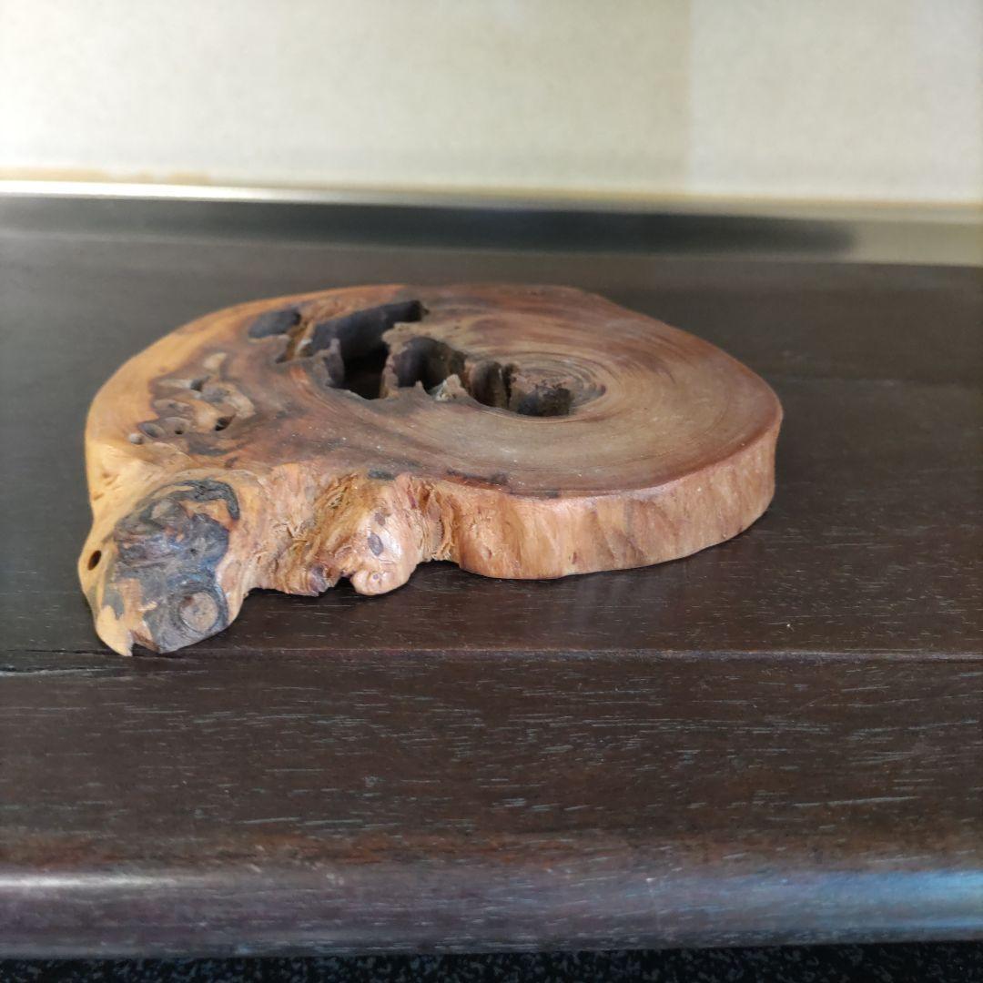 富舟、落款、盆栽鉢、植木鉢、古鉢、鋲打ち鉢、常滑焼、花台付