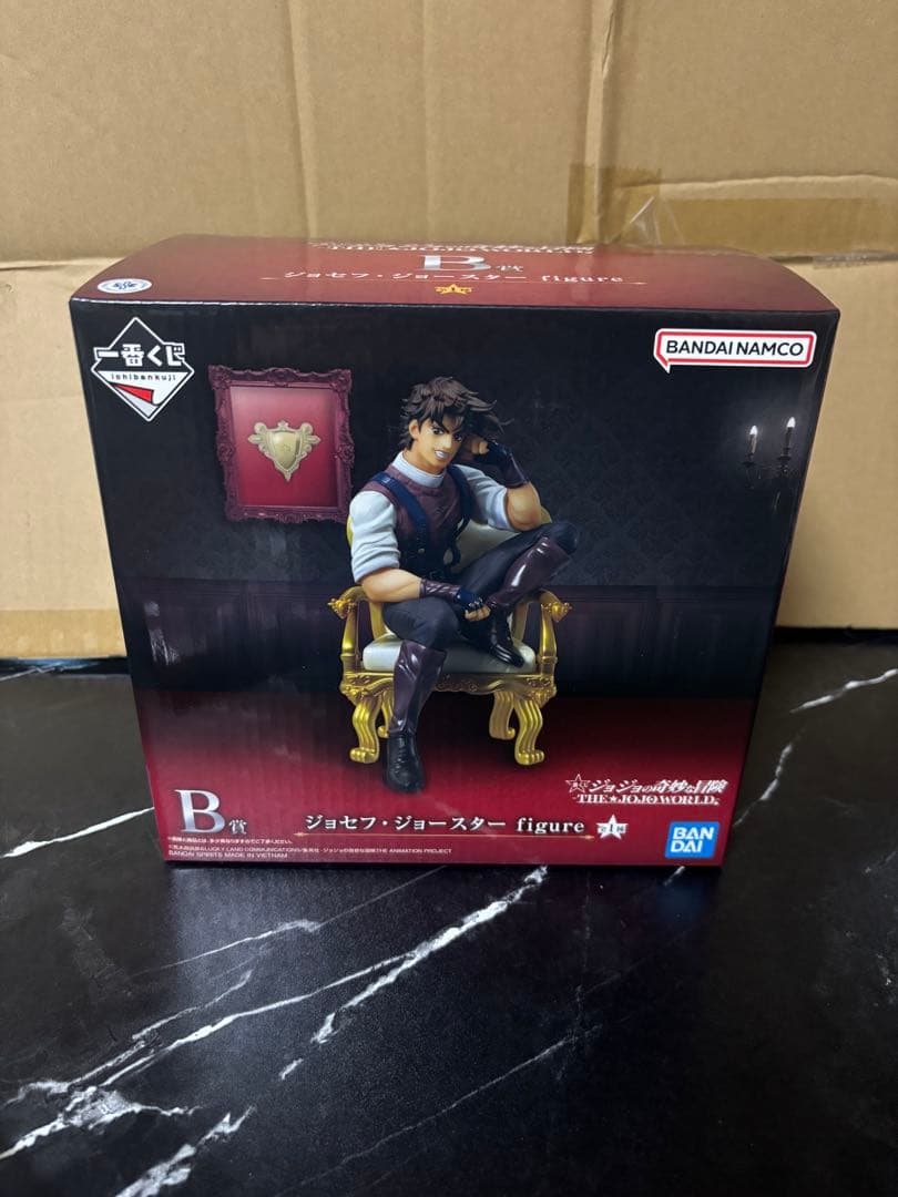 ジョジョ　一番くじ　B賞　ジョセフ・ジョースター　ラストワン賞　イギー