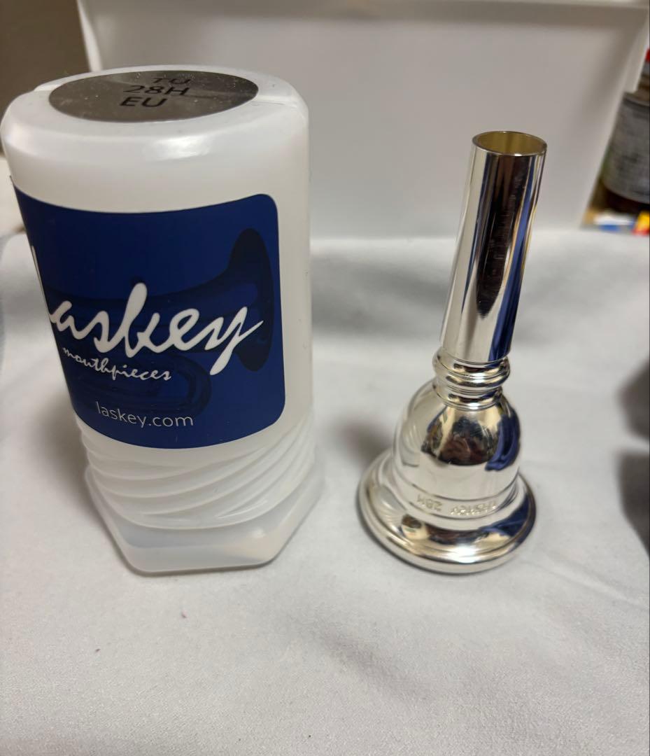 ラスキー28H ユーロシャンク　チューバマウスピース　チューバ　テューバ