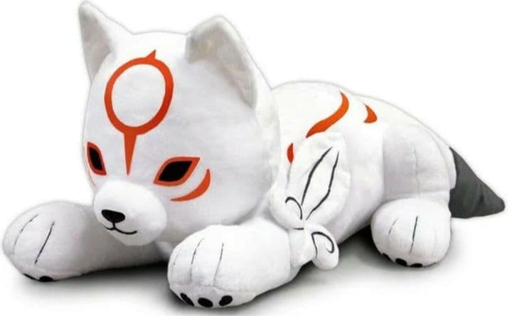 大神伝 ぬいぐるみ チビテラス　ビッグサイズ　動物　犬　イヌ　神様　十二支　戌