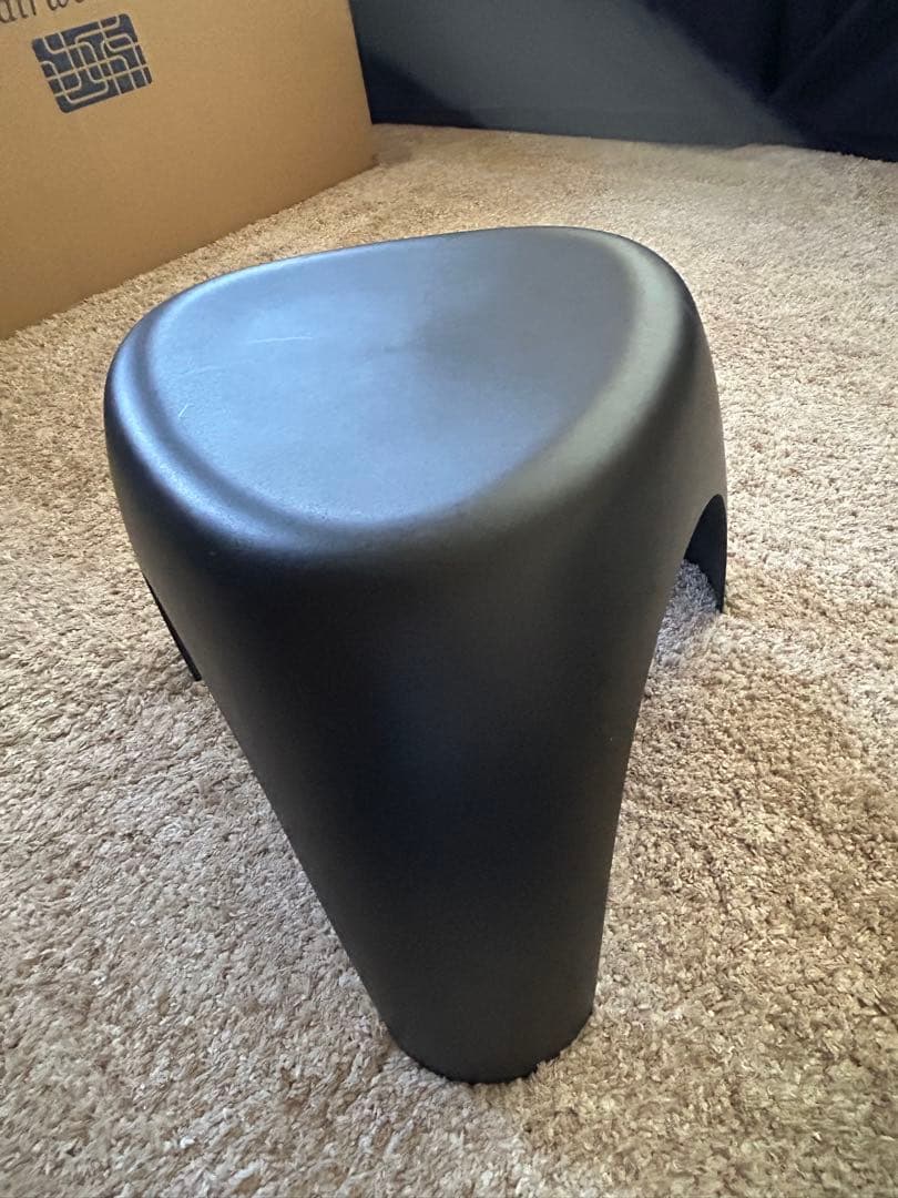 柳宗理/エレファントスツール お得な2脚　Vitra ヴィトラ黒　ヴィンテージ