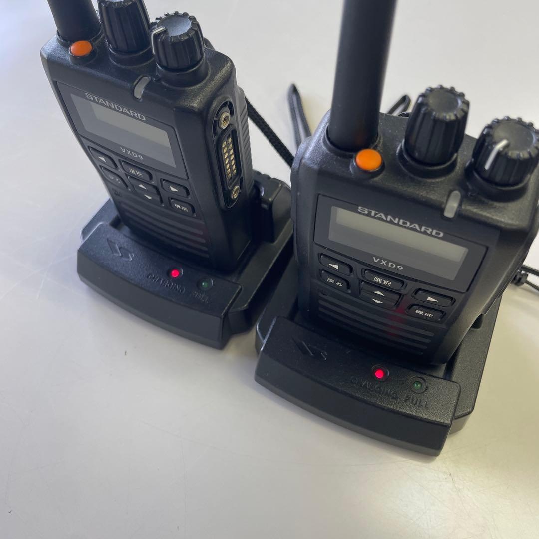 k*u様 スタンダード製　デジタル携帯型無線機　登録局　VXD9