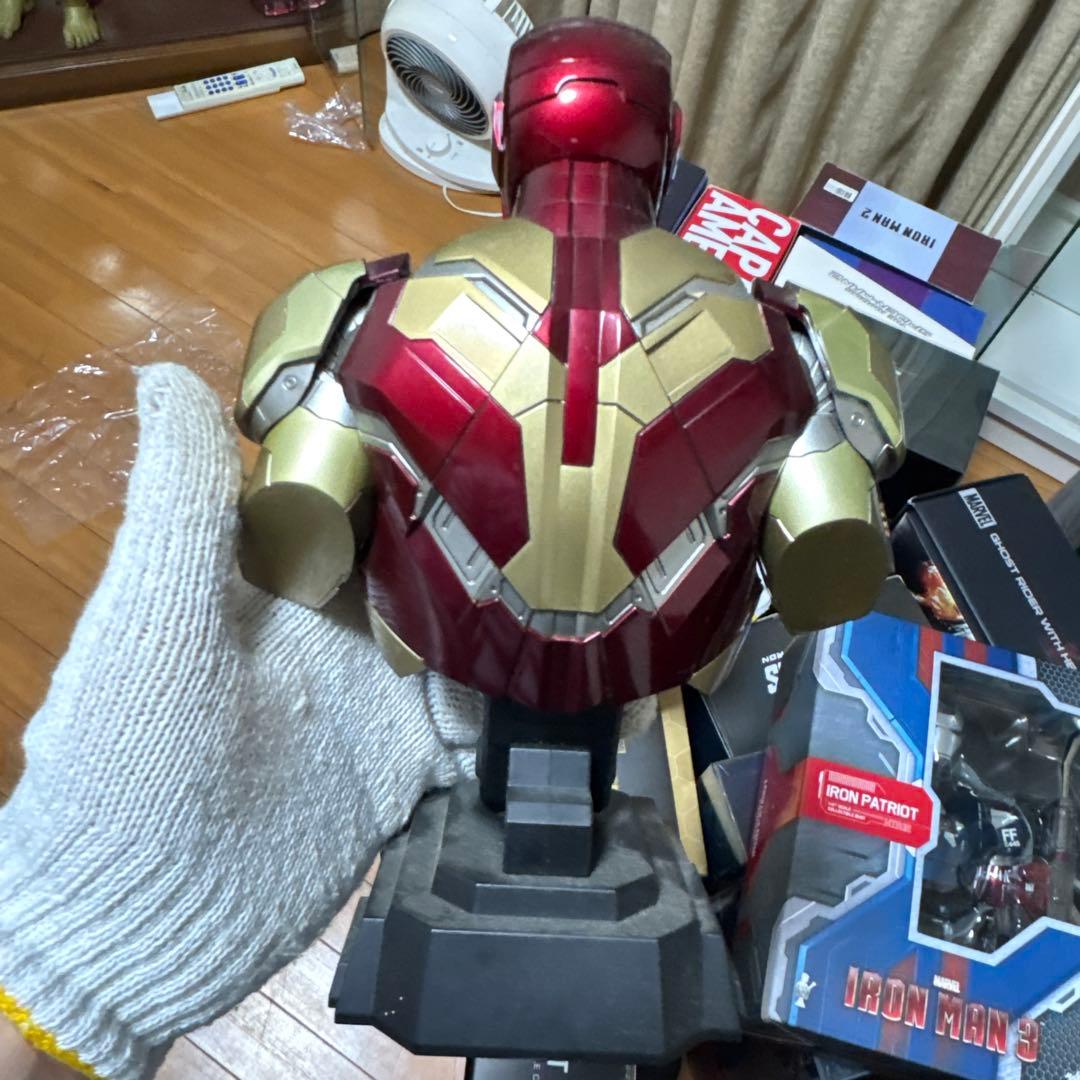 アイアンパトリオット アイアンマン　バスト　フィギュア2体セット