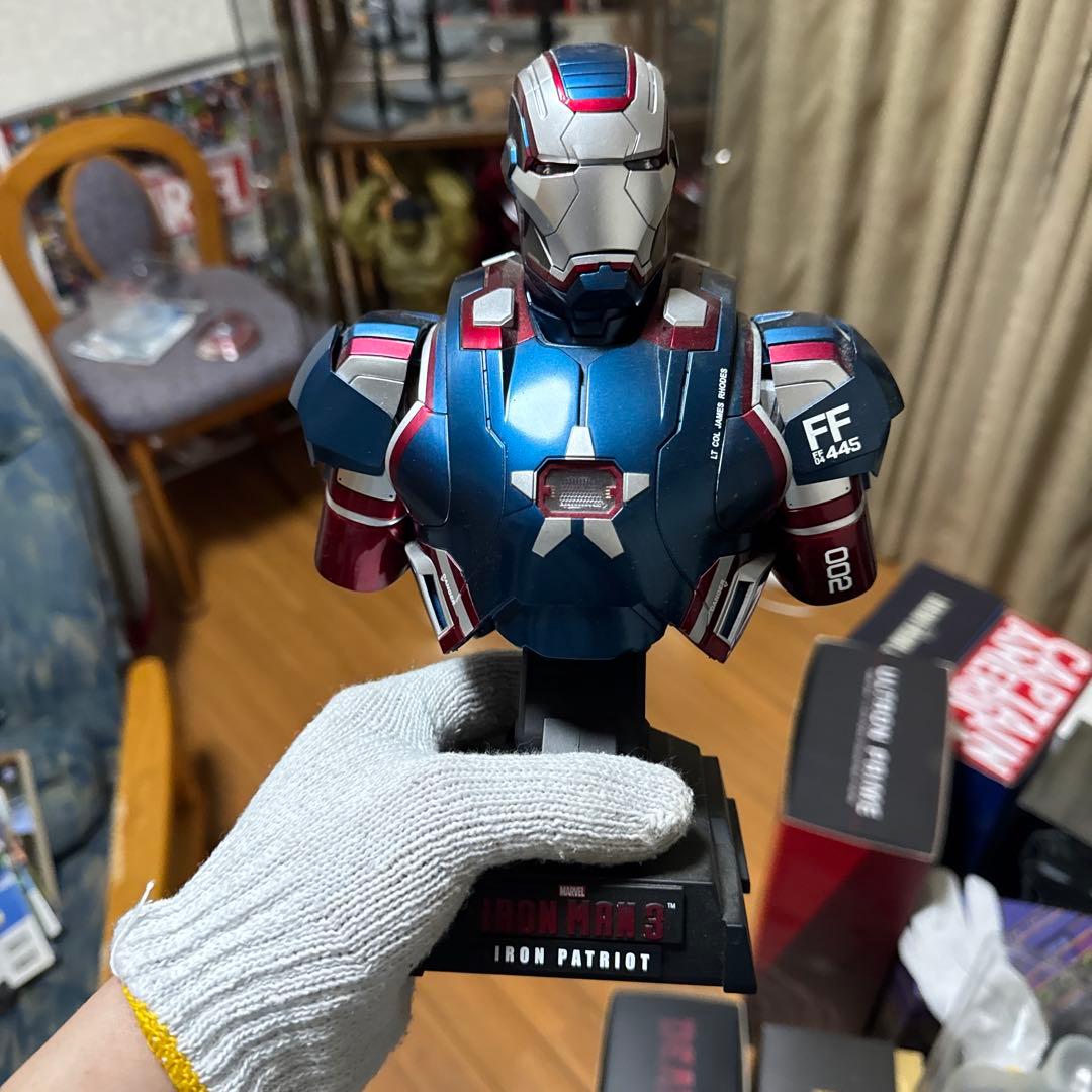 アイアンパトリオット アイアンマン　バスト　フィギュア2体セット