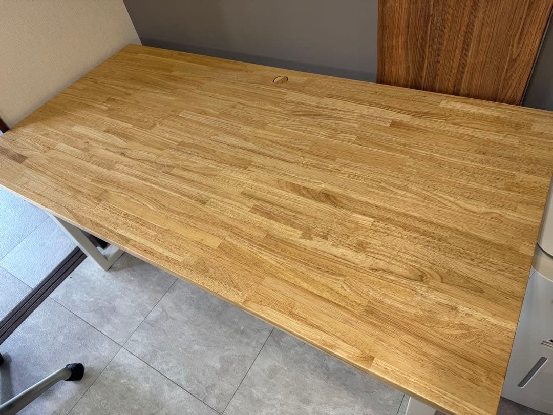 【値下げ交渉可能】 KANADEMONO ナチュラルウッド パソコンデスク