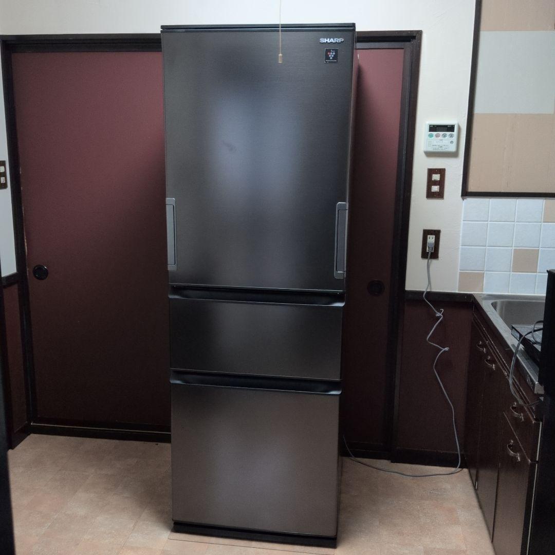 SHARPプラズマクラスター冷蔵庫SJ-PW37K形