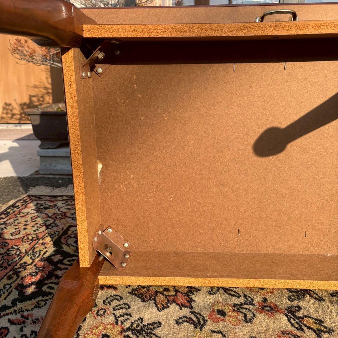 コンソールテーブル　アンティーク調　サイドテーブル　猫脚　ナイトテーブル