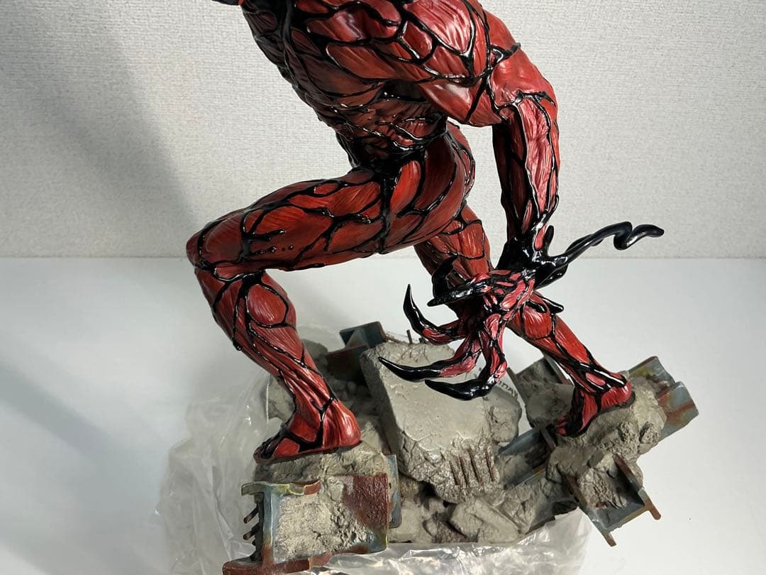 スパイダーマン カーネイジ プレミアム・フォーマット・フィギュア サイドショウ