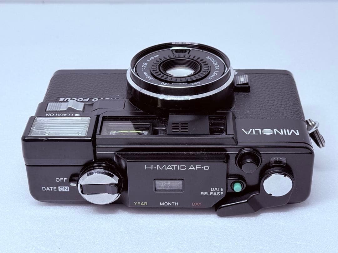 MINOLTA HI-MATIC AF-D 動作確認済 フィルムカメラ 単3駆動