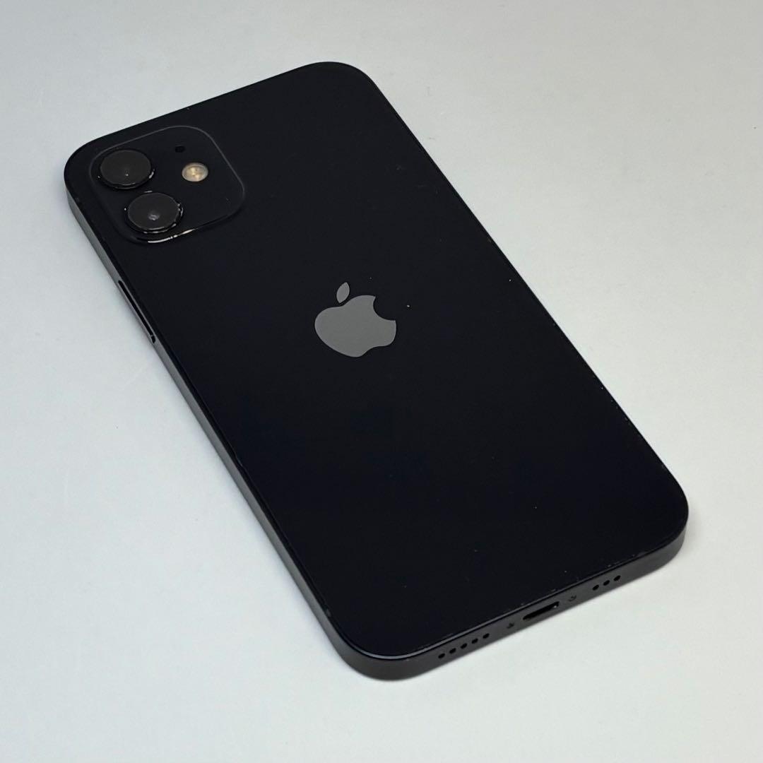 422【電池新品　100％表示】 iPhone 12　64GB　ブラック