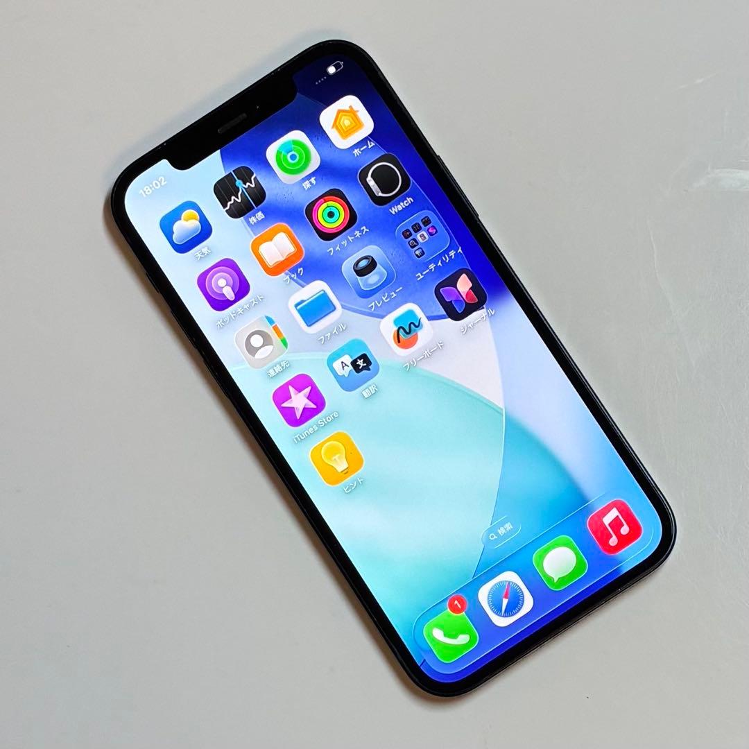 422【電池新品　100％表示】 iPhone 12　64GB　ブラック