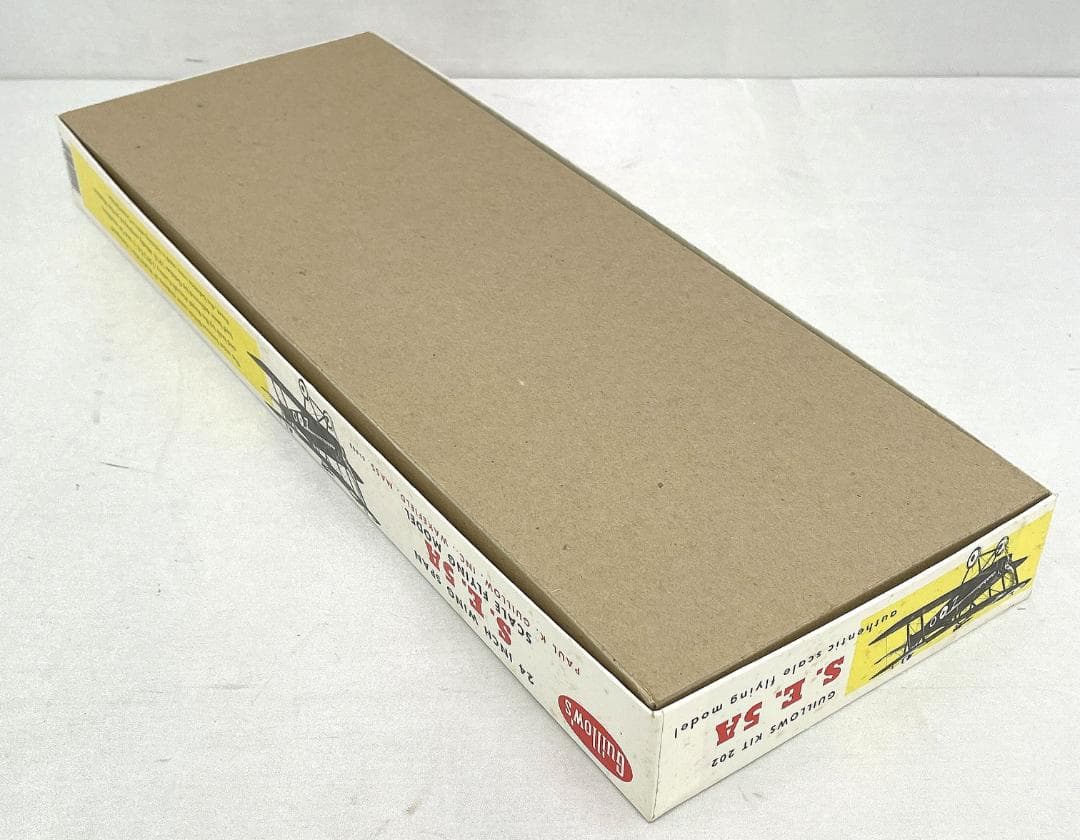 【未組立品】1980年代 Guillow's S.E.5Aフライングモデルキッド