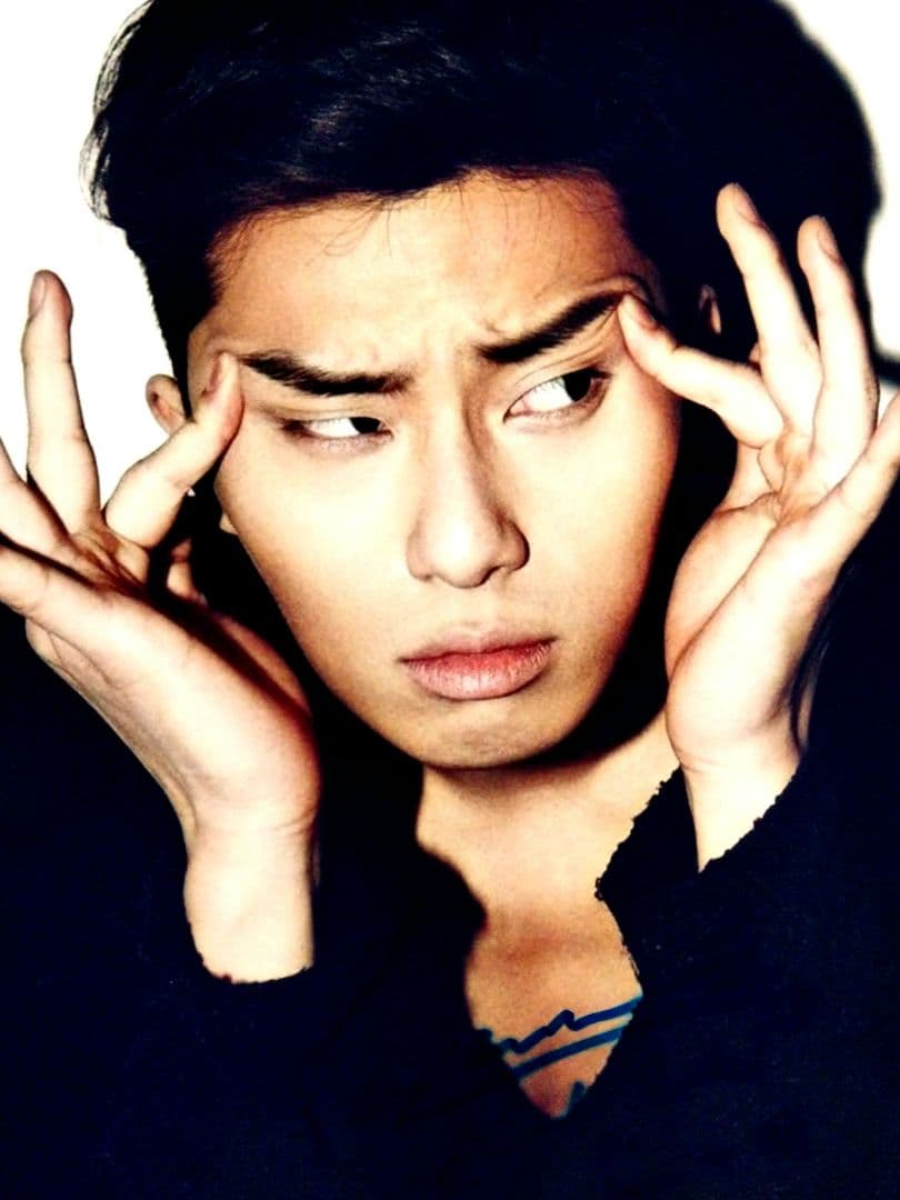 パク・ソジュン直筆サイン入り超大型写真…Park Seo-joon…