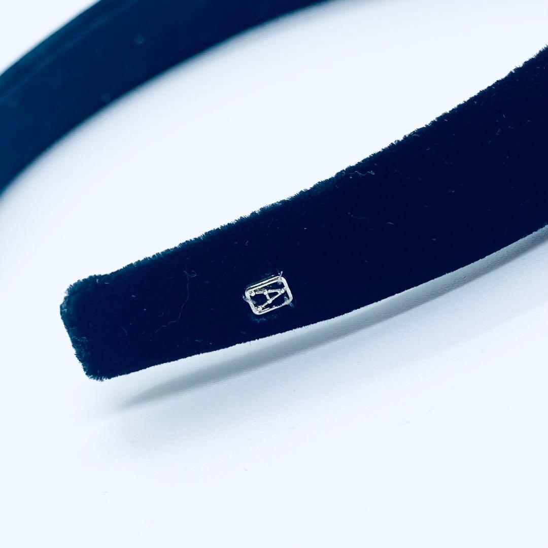 アレクサンドル　ドゥ　パリ　カチューシャ　ヘアバンド　ブラック