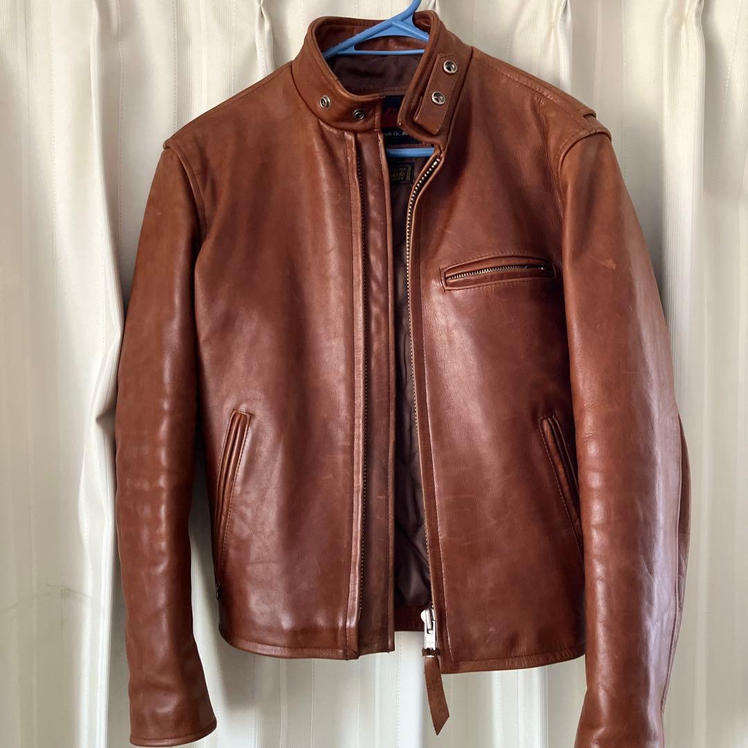 INDIAN MOTORCYCLE ステアハイドレザー シングルライダース