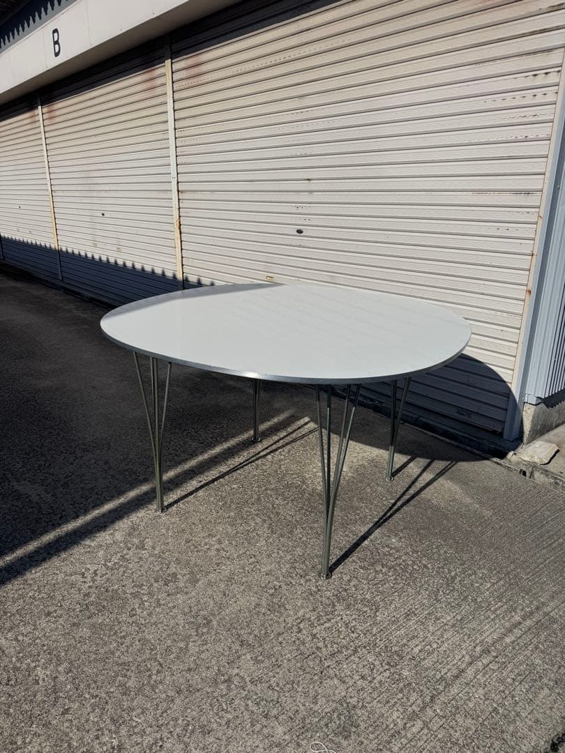 フリッツハンセン スーパー円 テーブル ダイニングテーブル 北欧 デンマーク