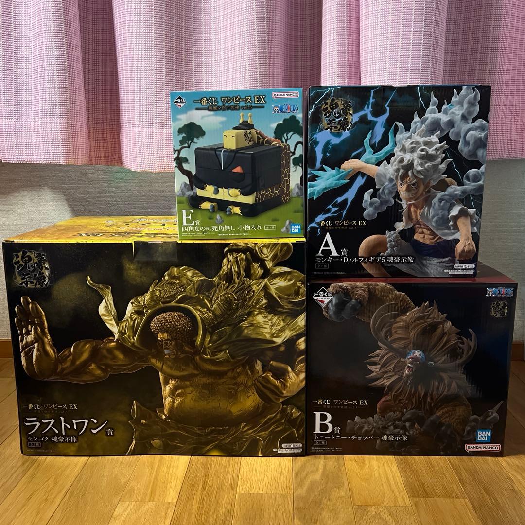 一番くじ ワンピース EX悪魔を宿す者達 vol.3 A賞 B賞 E賞 ラスワン