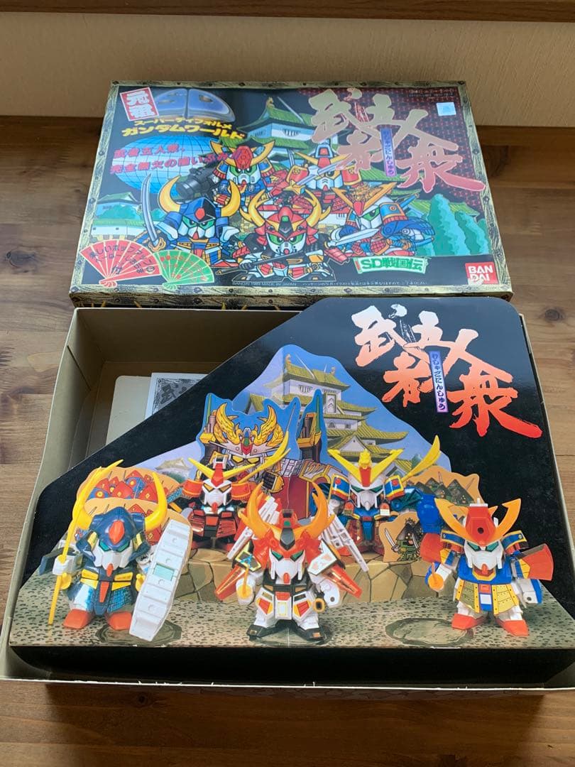 元祖SDガンダム 武者五人衆 組立済 中古