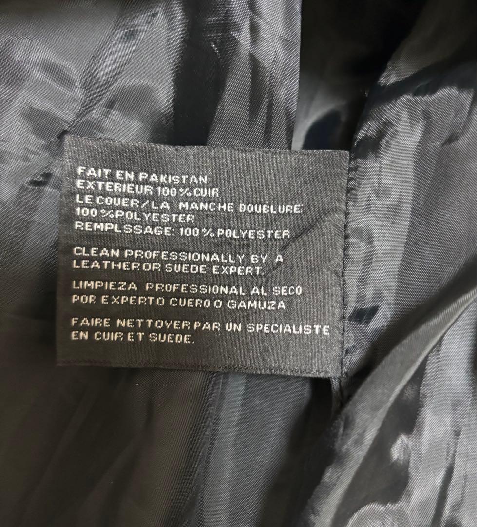 【稀少4XL】Excelled 本革　ライダースジャケット90s vintage