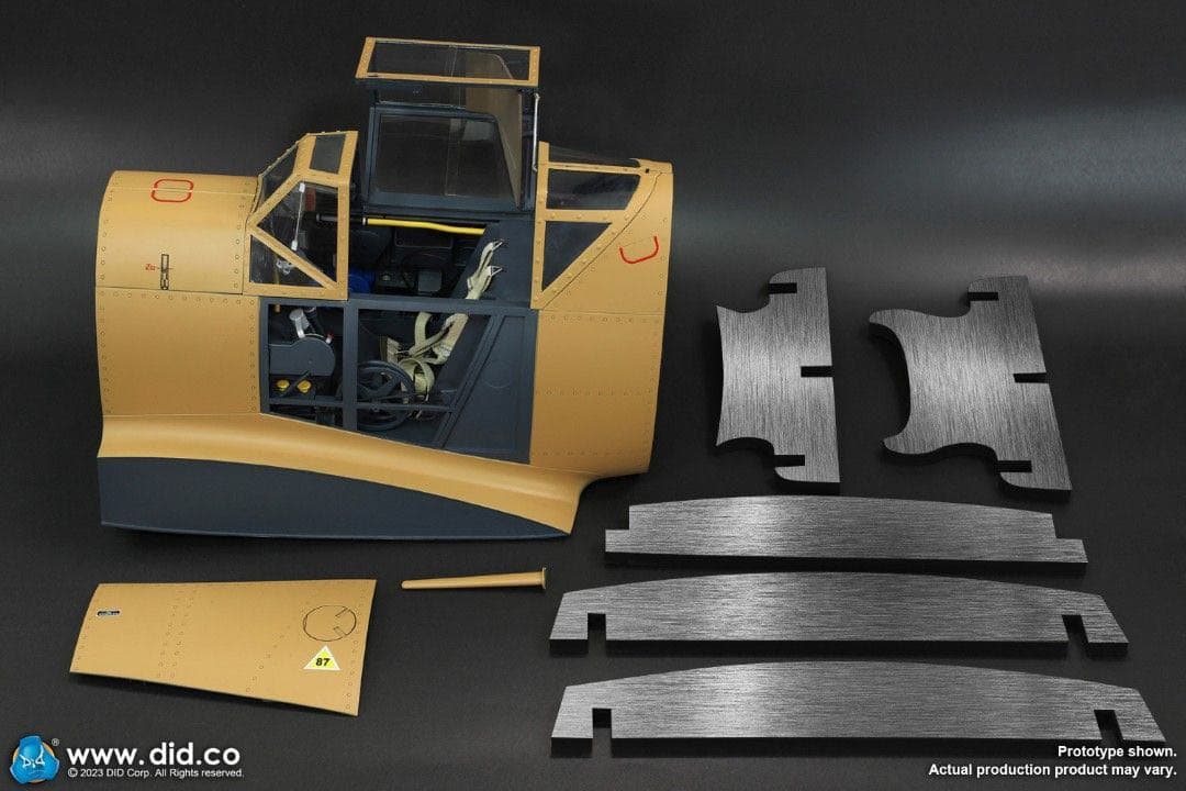 E60065YメッサーシュミットBf109WWII 1/6ドイツ軍コックピット