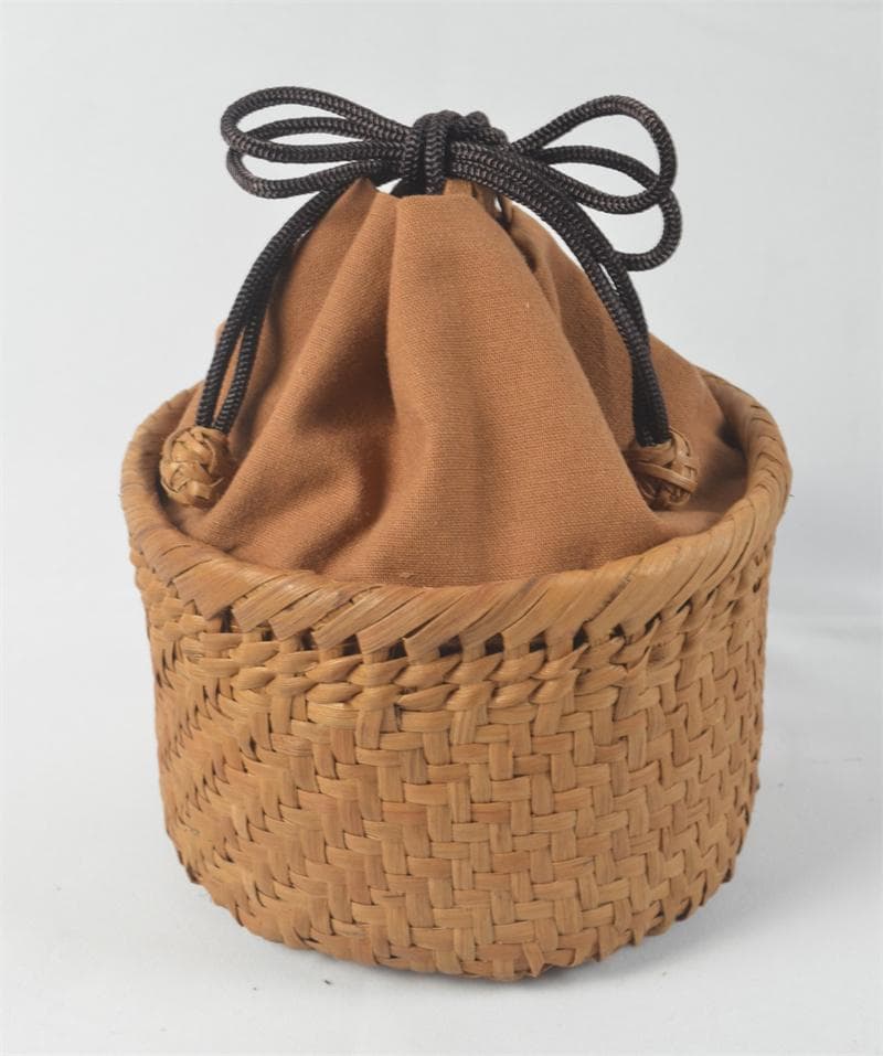 山葡萄 御幸篭 巾籠　野点篭　浴衣　巾着　かごバッグ　伝統工芸品　手提げ　手作り