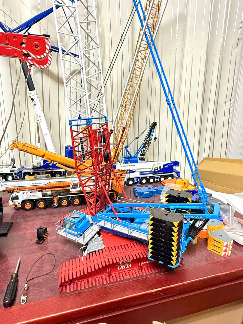 1/50 NZG LIEBHERR LR1600/2 HS650 大矢運送カラー