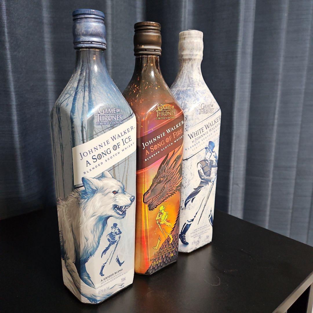 Johnnie Walker Game of Thrones 3本セット