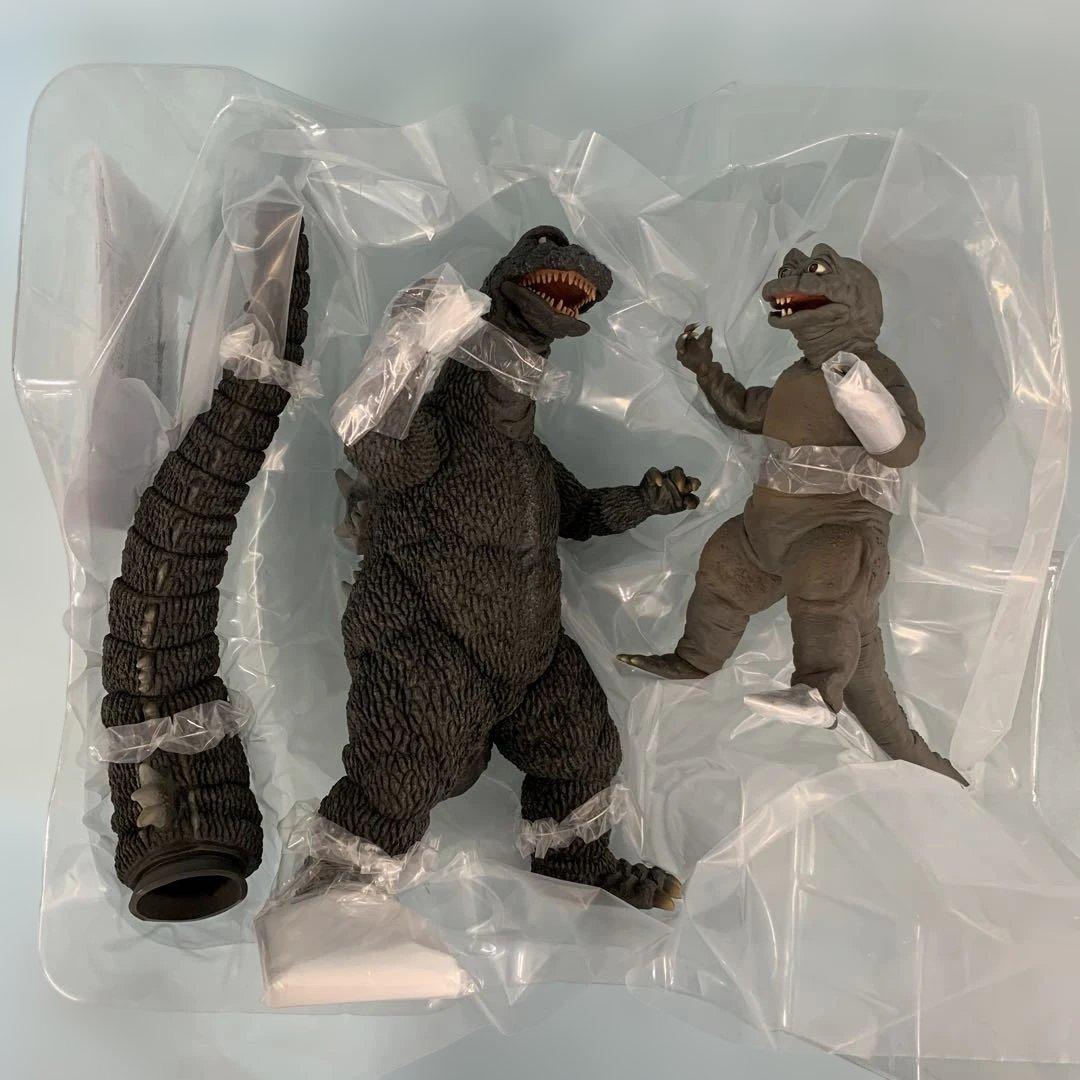 ゴジラ(1968) ＆ミニラ(1968) 怪獣総進撃55thアニバーサリーセット