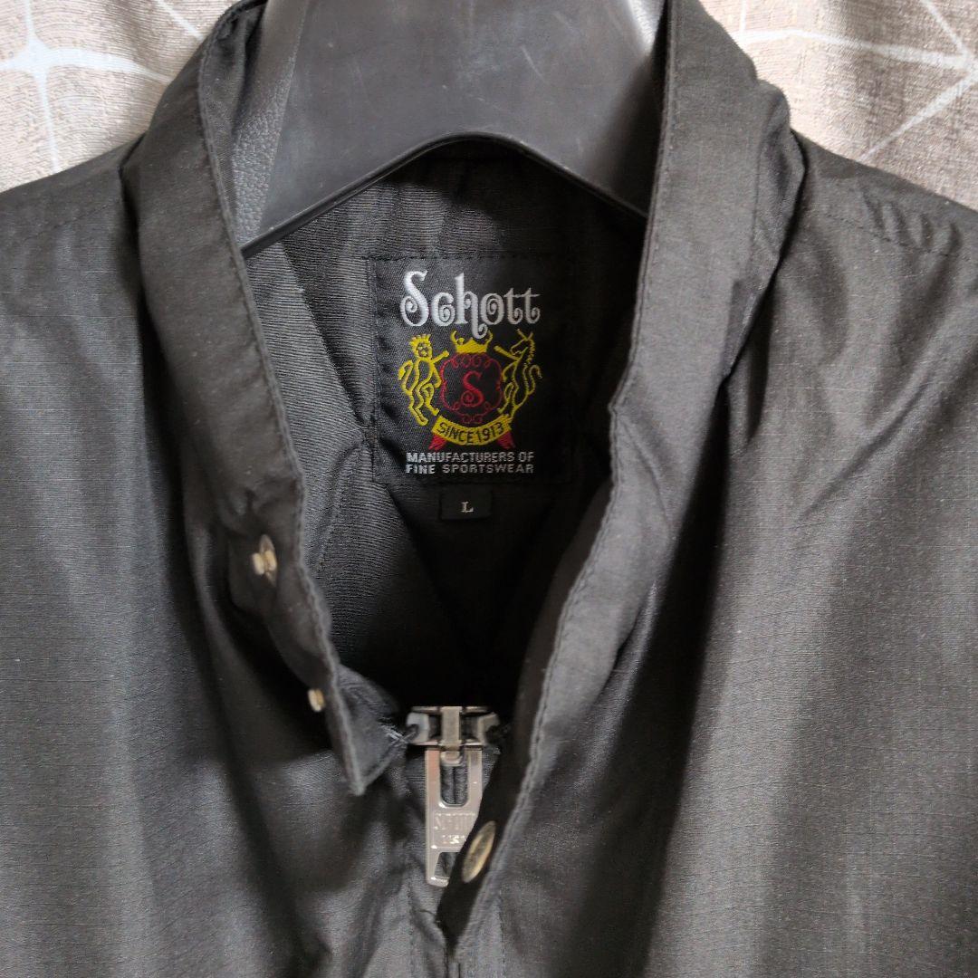 Schott × TAION シングルライダース ダウンジャケット L