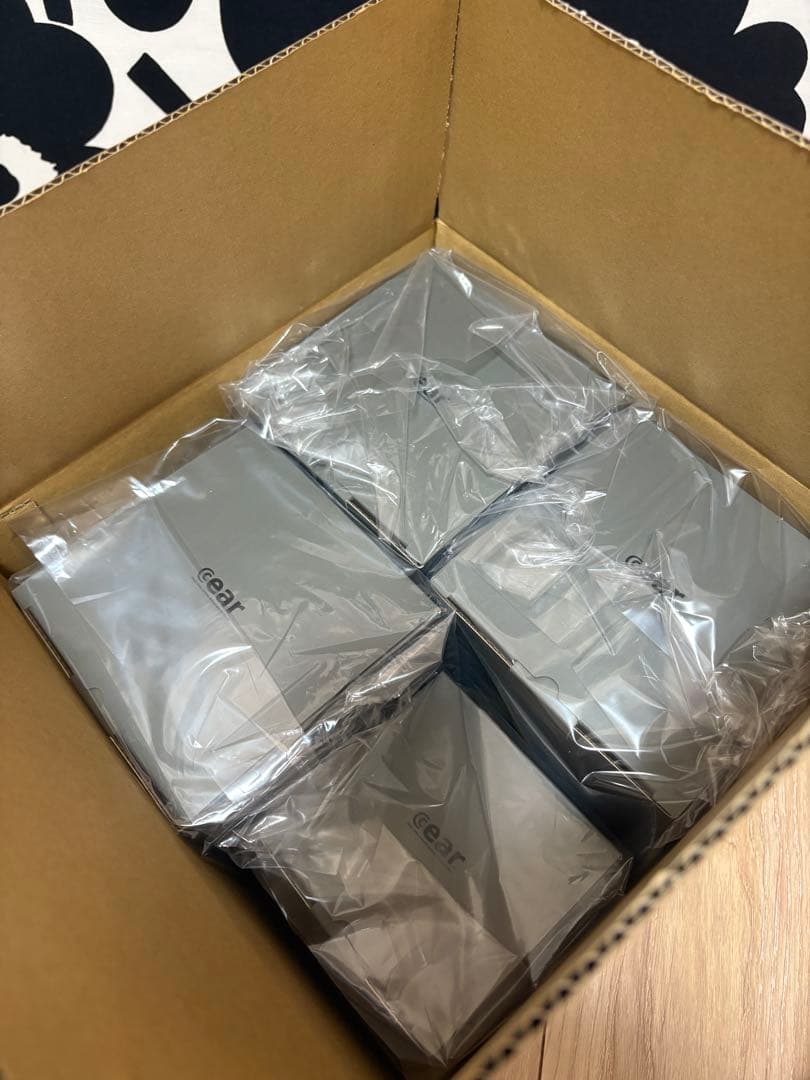 M*n様 【新品み開封】Cear pave スピーカー3個、トランスミッターWH