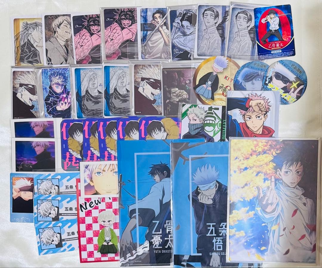 呪術廻戦　アクリルスタンド　缶バッジ　ブロマイド　特典