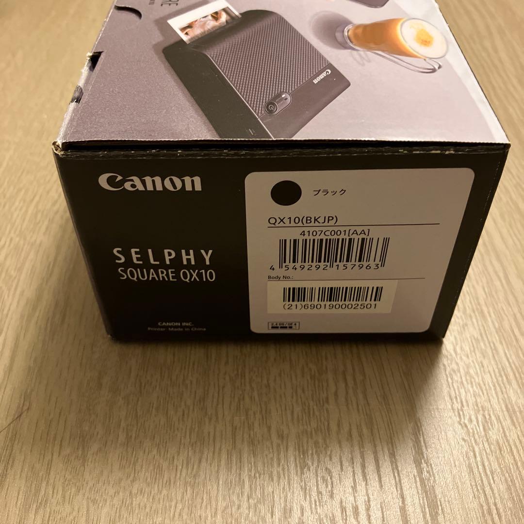 SELPHY SQUARE QX10(BK) ブラック