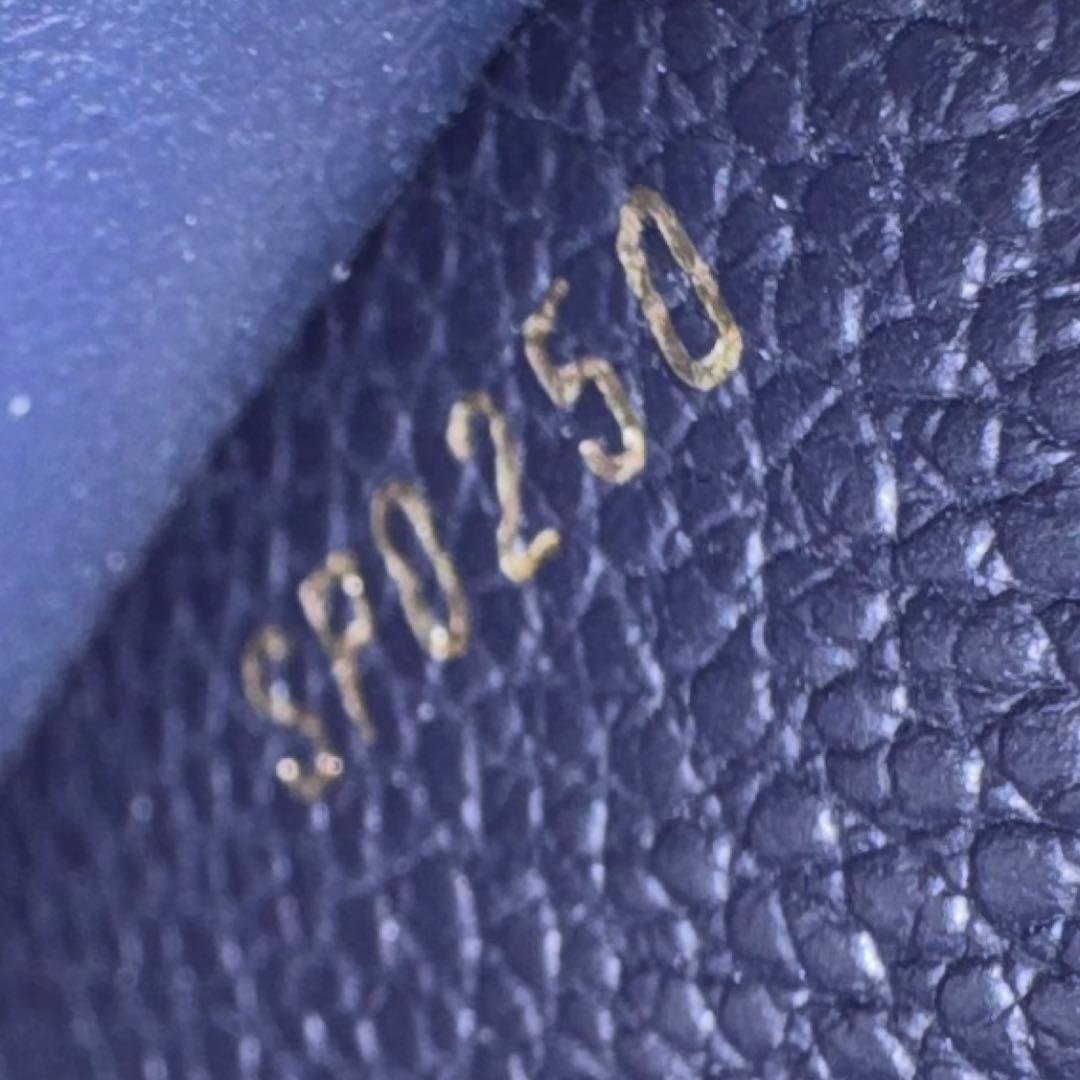 ルイヴィトン　ポルトフォイユゾエ モノグラム　アンプラント　三つ折り財布　美品