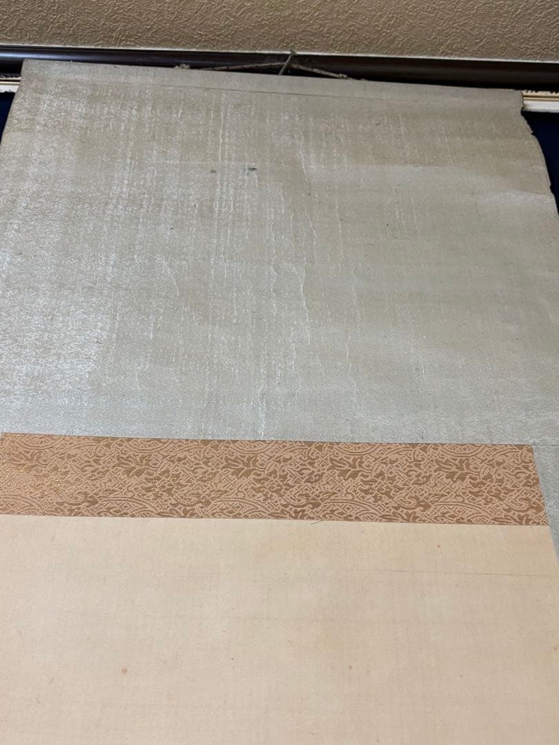 雀　茶道具 掛け軸 掛軸　刺繍　すずめ　鳥　絵画　日本画